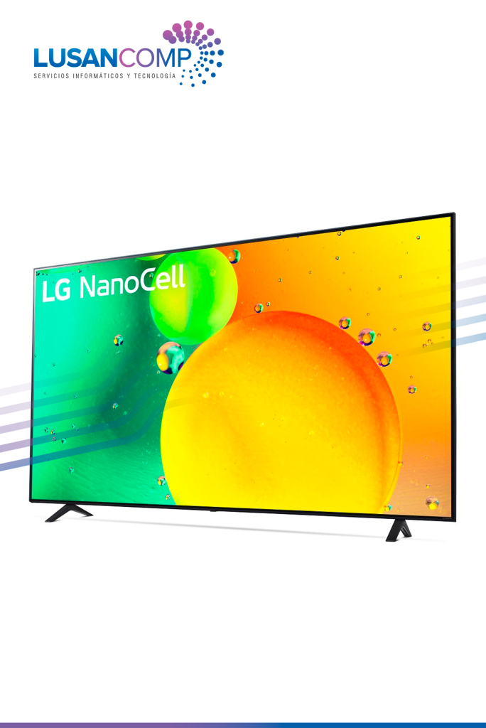 TV LG 50" NanoCell 50NANO755 - Lusancomp Cia. Ltda.
