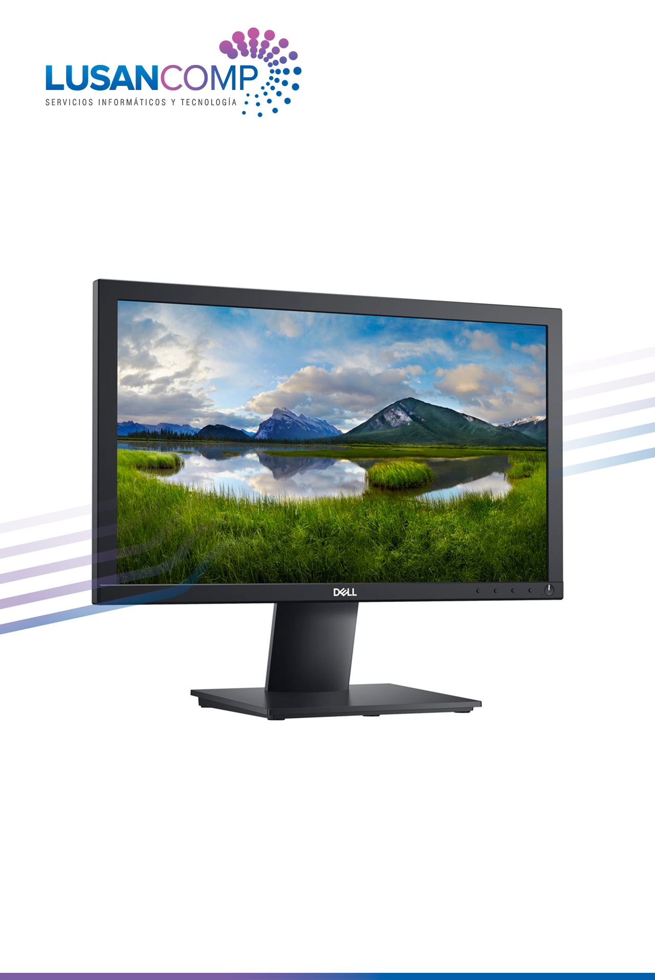 Monitor Dell E1920H 19" - Lusancomp Cia. Ltda.